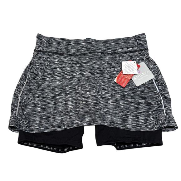 Athleta Womens Size L Spacedye Contender 2 In 1 Skort NWT - Picture 1 of 6